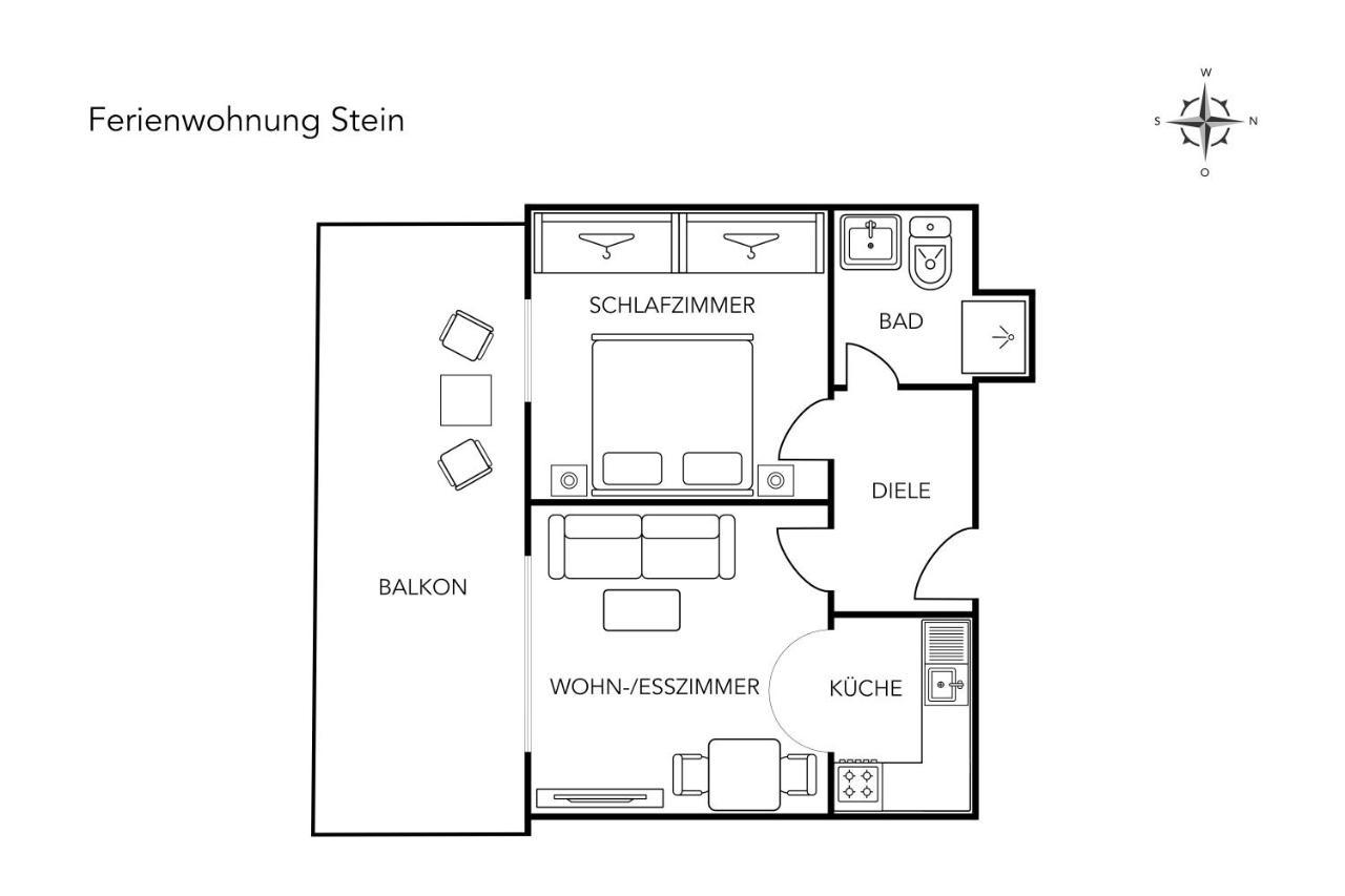 Ferienwohnung Steinmandl Oberstdorf Exterior foto